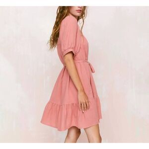 Christy Dawn The Berkley Dress in Santa Fe Pink sz Small